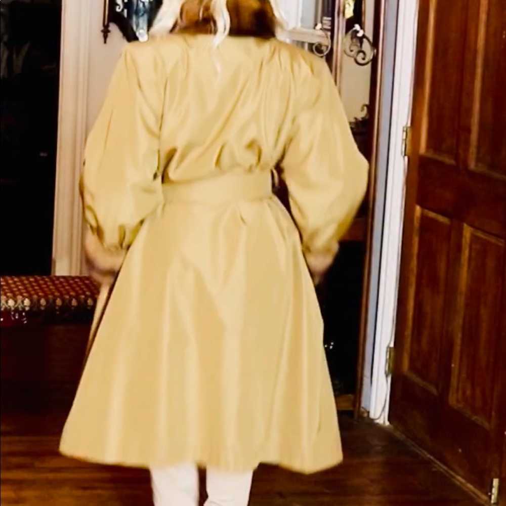 Designer New Yves st Laurent Russian sable fur coat S-M - Picture 2 of 13